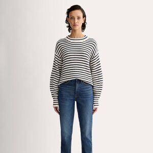 Everlane Women's Original Cheeky® Jean in Washed Midnight, Size 23 Crop